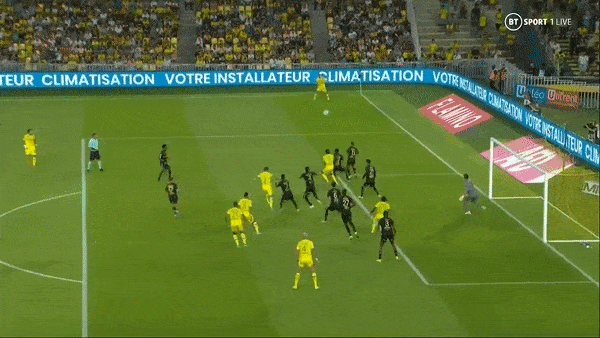 Nantes vs Lille 1-1: Moses Simon đệm bóng cận thành mở bàn, Ismaily tỉa bóng gỡ hòa chia điểm