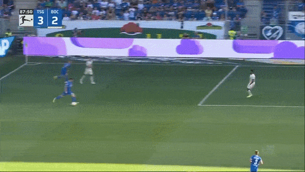Hoffenheim vs Bochum 3-2: Simon Zoller tỏa sáng cú đúp, Baumgartner, Kabak, Dabbur ngược dòng chiến thắng