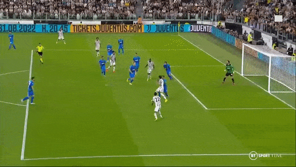 Juventus vs Sassuolo 3-0: Di Maria volley đẹp mở bàn, Dusan Vlahovic tỏa sáng cú đúp bàn thắng, Juve thắng dễ ngày ra quân Serie A