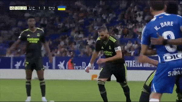 Espanyol vs Real Madrid 1-3: Joselu lập công, Vinicius ghi bàn, cựu binh Benzema tỏa sáng cú đúp, Lecomte phải nhận thẻ đỏ cuối trận