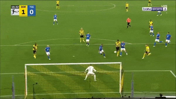 Borussia Dortmund vs Hoffenheim 1-0: Julian Brandt kiến tạo, Marco Reus chớp thời cơ đệm bóng cận thành ghi bàn duy nhất 