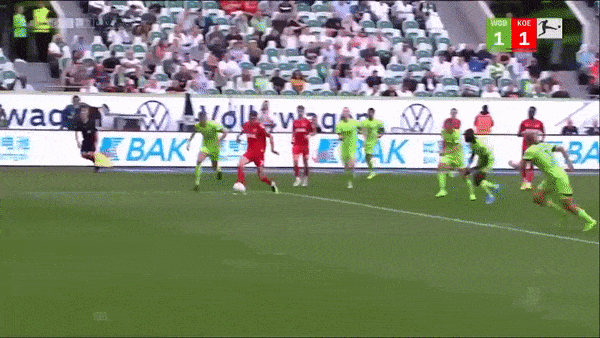 Wolfsburg vs Cologne 2-4: Lukas Nmecha ghi cú đúp, Dejan Ljubicic, Florian Kainz, Sargis Adamyan lần lượt tỏa sáng, Paulo Otavio phản lưới nhà