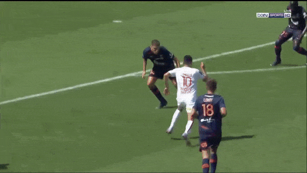 Montpellier vs Lille 1-3: Elye Wahi khai bàn nhưng David tỏa sáng cú đúp, Angel Gomes góp công chiến thắng ngược dòng, Germain bị thẻ đỏ