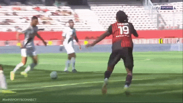 Nice vs Angers 0-1: Jean-Clair Todibo, Sofiane Boufal phải nhận thẻ đỏ, Nabil Bentaleb sút xa ghi bàn duy nhất giành trọn 3 điểm