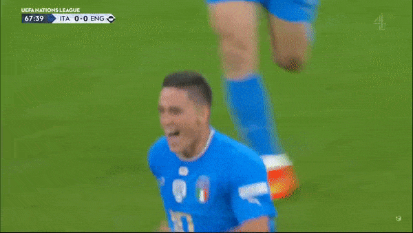 Italia vs Anh 1-0: Leonardo Bonucci phất bóng dài, Giacomo Raspadori ghi bàn quyết định hạ “Tam sư” giành gọn 3 điểm