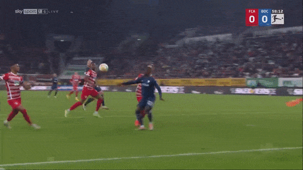 Augsburg vs Bochum 0-1: Stafylidis kiến tạo, Christopher Antwi-Adjei tỏa sáng, Mergim Berisha hỏng penalty tiếc nuối chia điểm