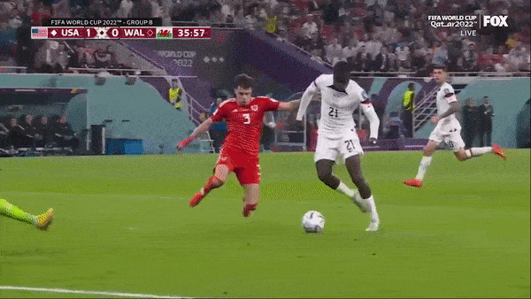 Mỹ vs Xứ Wales 1-1: Pulisic chọc khe, Timothy Weah chớp thời cơ mở bàn, Gareth Bale kịp cứu thua trên chấm penalty cuối trận