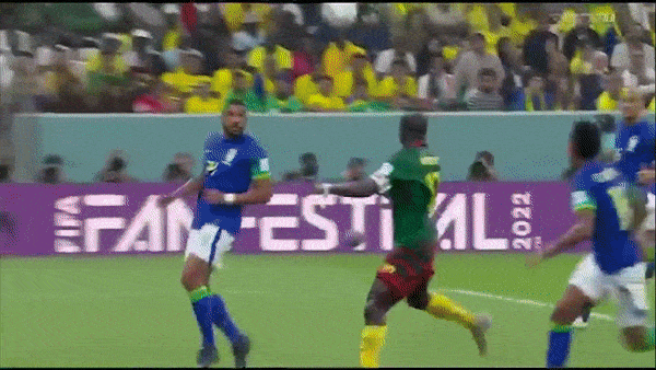 Cameroon vs Brazil 1-0: Antony, Rodrygo, Gabriel Martinelli, Gabriel Jesus bế tắc, Vincent Aboubakar lập công nhưng nhận thẻ đỏ, Brazil bước tiếp