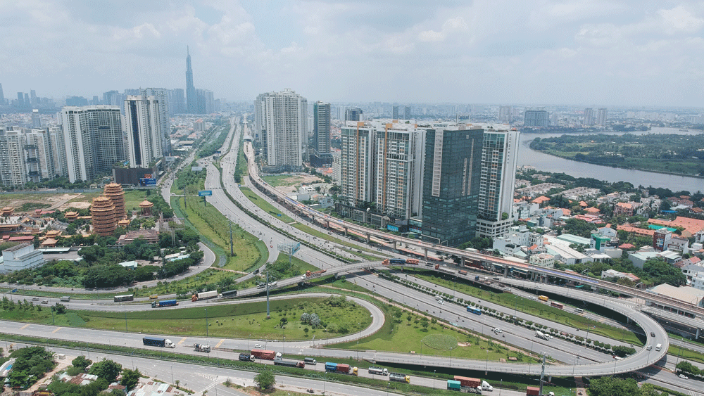 Transport infrastructure in the eastern innovative urban area