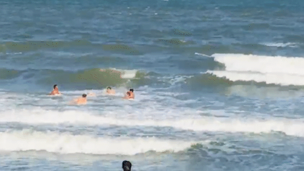 Cứu 2 du khách tắm biển Vũng Tàu bị sóng cuốn ra xa bờ   