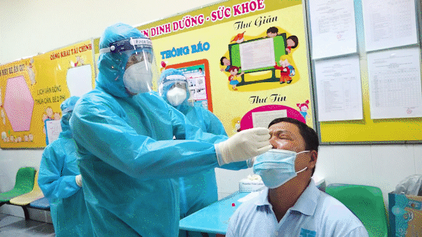 Huyện Hóc Môn tổ chức lấy 100.000 mẫu xét nghiệm Covid-19