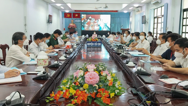 Thủ tướng Phạm Minh Chính chúc mừng huyện Củ Chi đã kiểm soát được dịch Covid-19