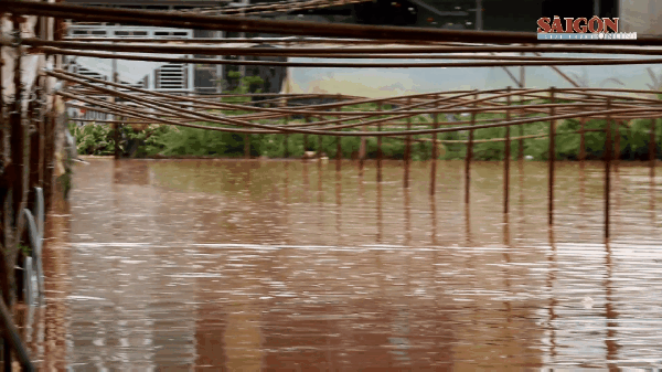 Nhiều nhà dân ở Đà Lạt bị ngập sau trận mưa lớn