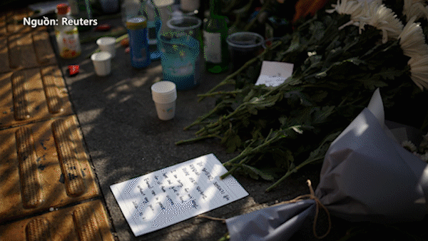 Tuần quốc tang tưởng niệm nạn nhân ở Itaewon