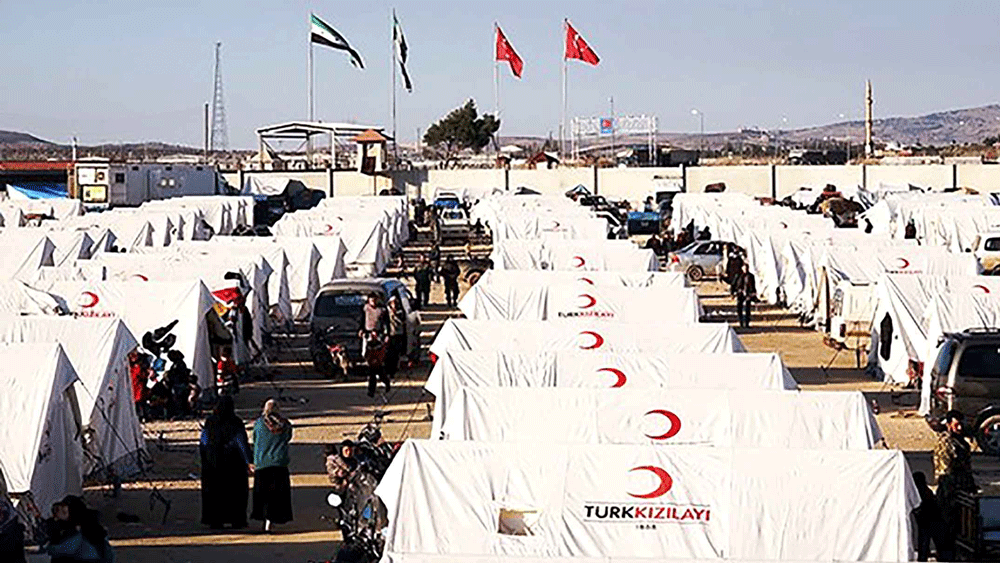Một trại tị nạn ở Thổ Nhĩ Kỳ