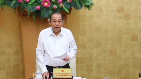 Phó Thủ tướng Thường trực Trương Hòa Bình kết luận hội nghị