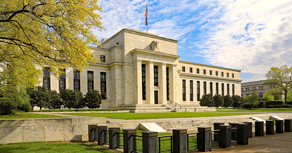 Trụ sở Ngân hàng Dự trữ Liên bang Mỹ (FED) ở trung tâm thủ đô Washington D.C. Ảnh: Coastal Wealth Management