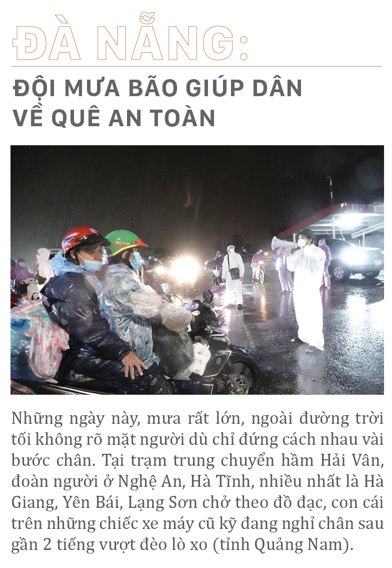 Nồng ấm nghĩa tình miền Trung hỗ trợ dòng người về quê ảnh 19