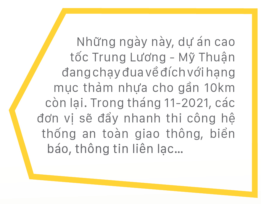 Cao tốc Trung Lương - Mỹ Thuận trước ngày thông xe ảnh 1