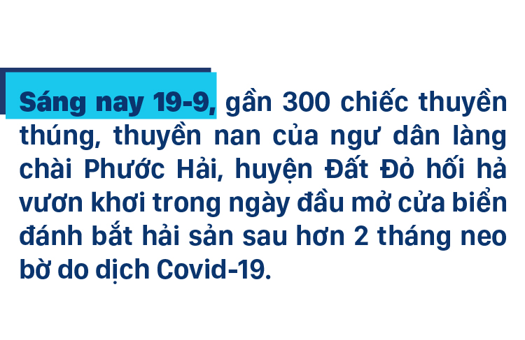 Hối hả vươn khơi ngày mở cửa biển sau giãn cách ảnh 1