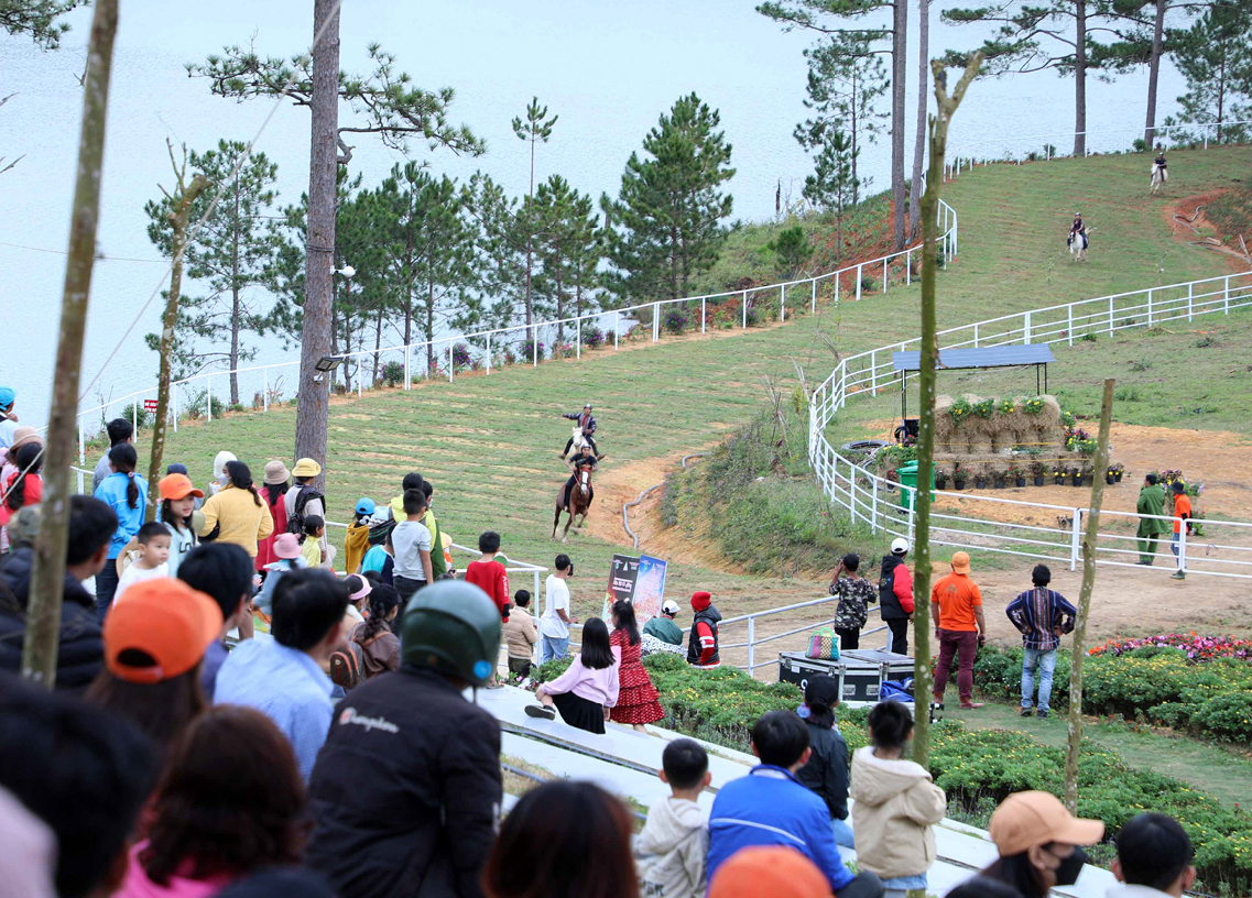 Độc đáo giải đua ngựa không yên ở Lạc Dương - Lâm Đồng ảnh 9