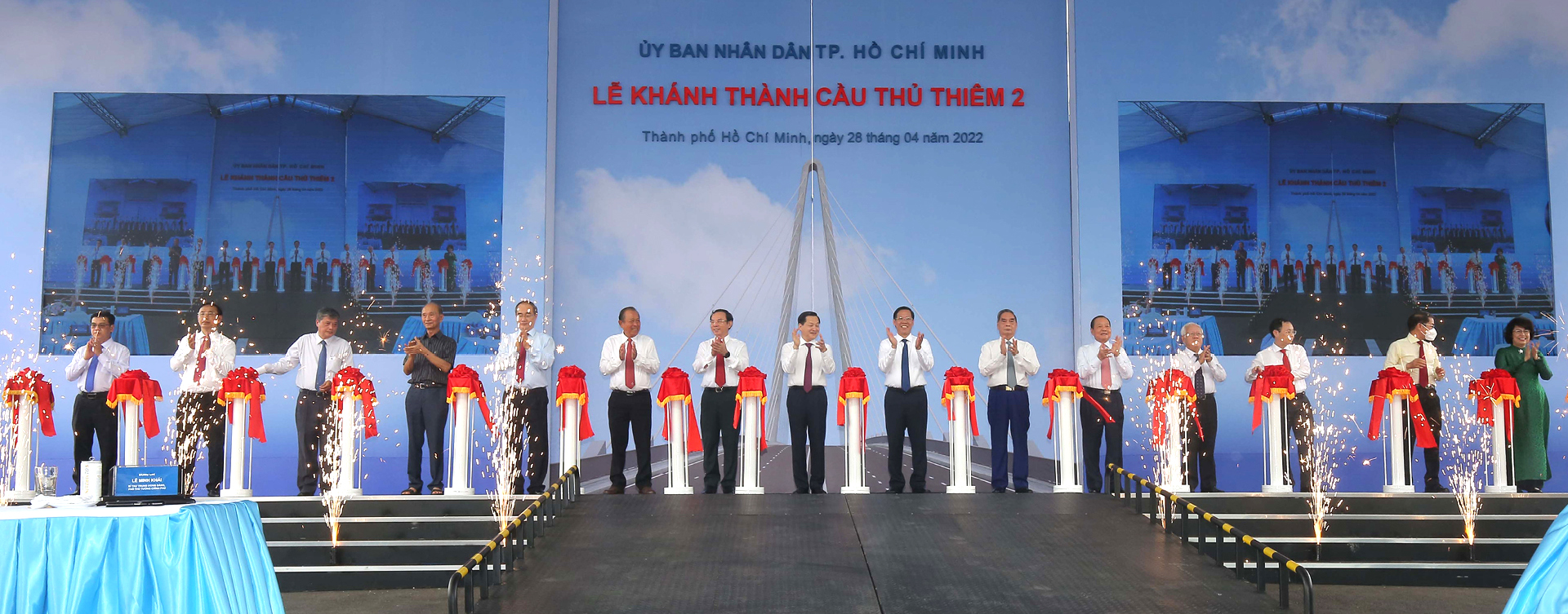 Khánh thành cầu Thủ Thiêm 2 bắc qua sông Sài Gòn ảnh 11