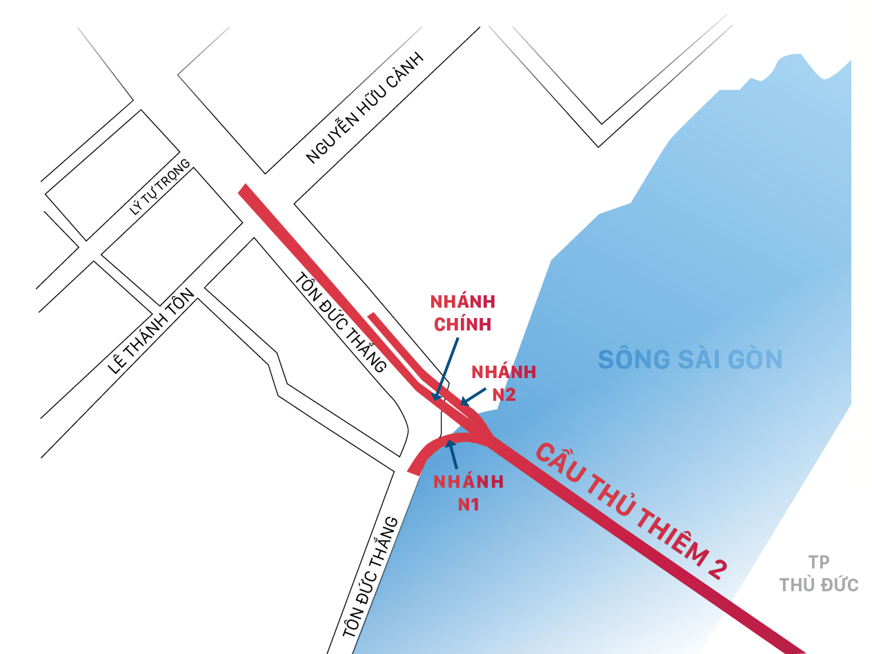 Khánh thành cầu Thủ Thiêm 2 bắc qua sông Sài Gòn ảnh 5
