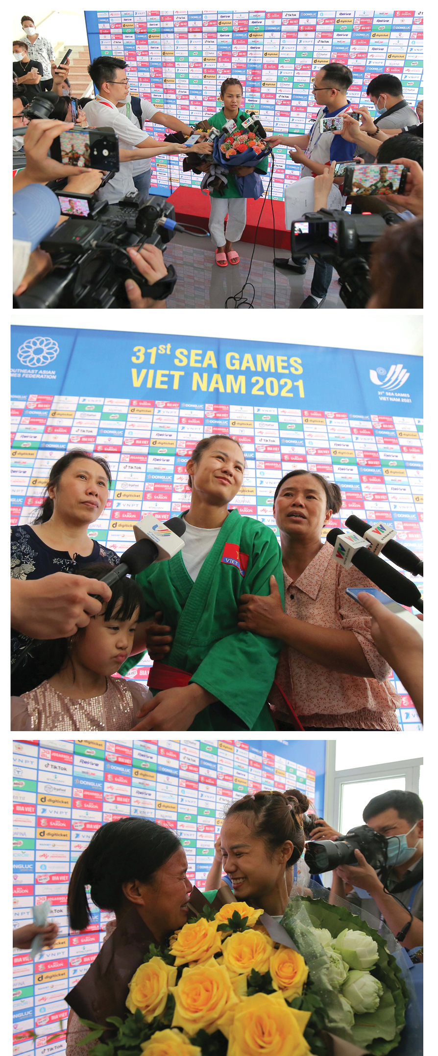 Những tấm HCV đầu tiên của Đoàn Thể thao Việt Nam tại SEA Games 31 ảnh 13