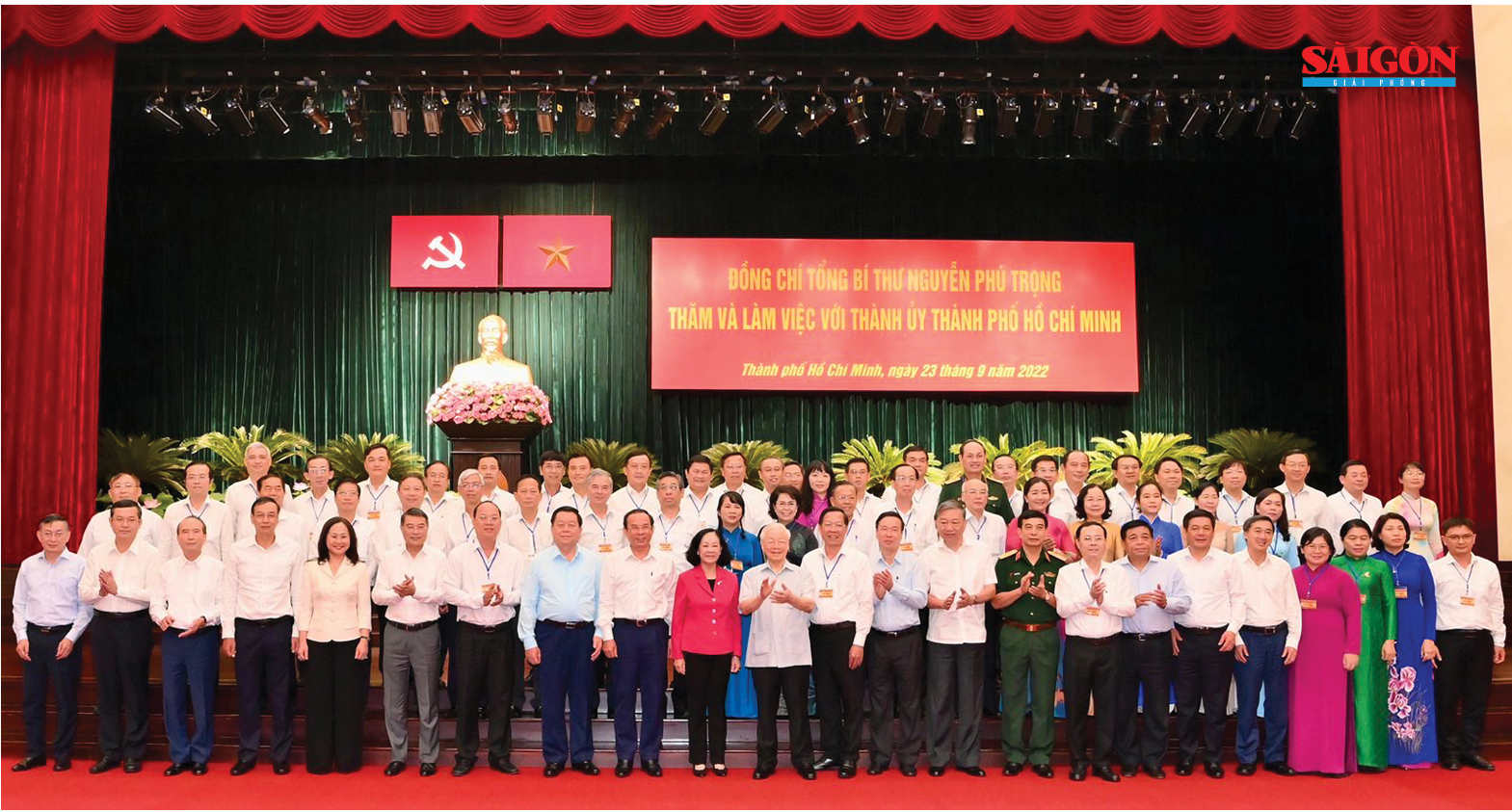 Tổng Bí thư Nguyễn Phú Trọng thăm và làm việc tại TPHCM ảnh 10