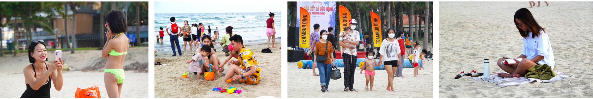 Nhộn nhịp các hoạt động tại bãi biển Đà Nẵng trong dịp nghỉ lễ, hè về ảnh 3