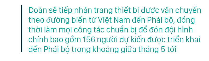 Những hình ảnh đầu tiên Đoàn tiền trạm Đội Công binh số 1 của Việt Nam tại khu vực Abyei ảnh 8 Những hình ảnh đầu tiên Đoàn tiền trạm Đội Công binh số 1 của Việt Nam tại khu vực Abyei ảnh 8