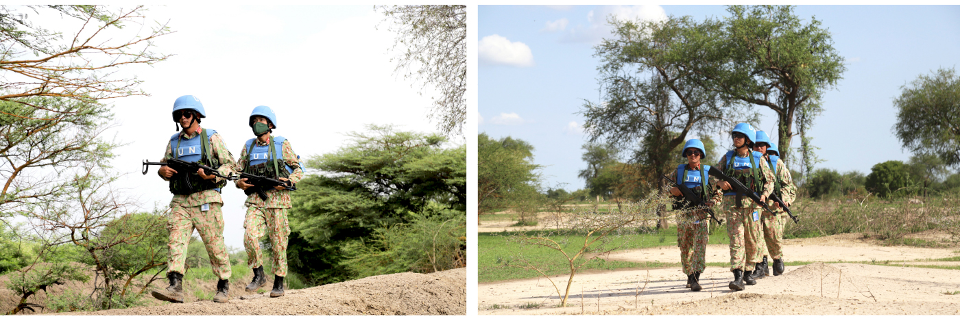 Những người lính mũ nồi xanh bắt 'đất cằn nở hoa' trên đất Abyei ảnh 13