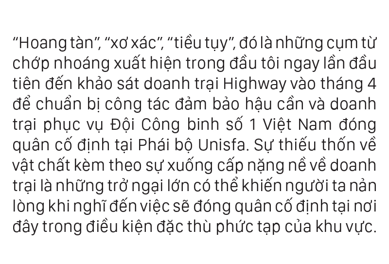 Những người lính mũ nồi xanh bắt 'đất cằn nở hoa' trên đất Abyei ảnh 3