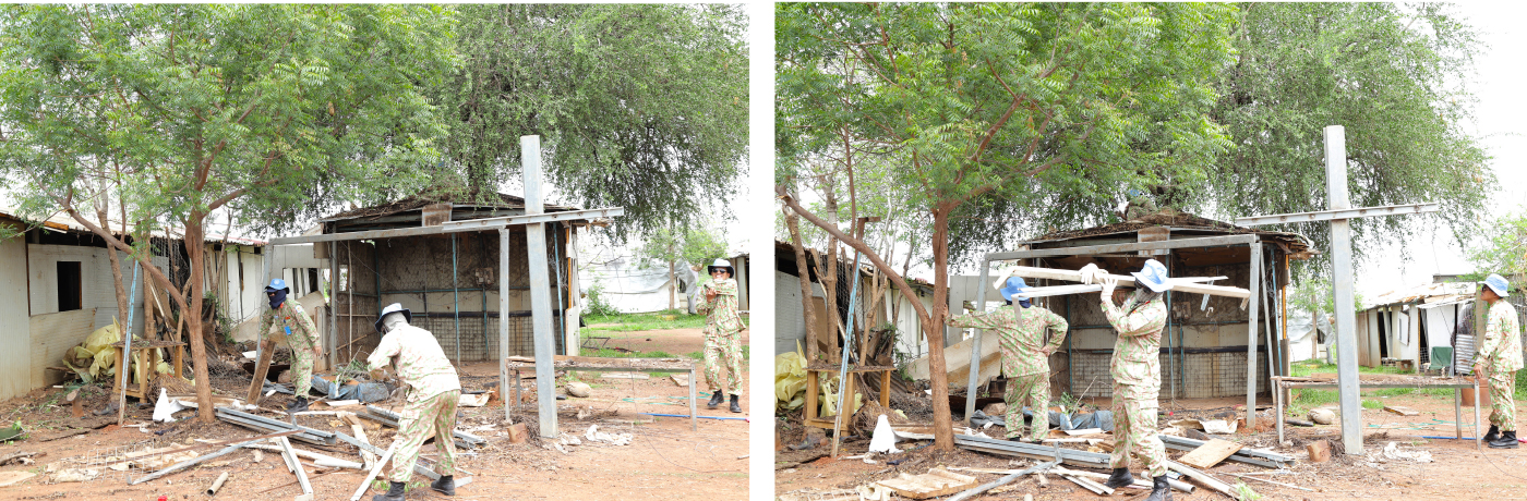 Những người lính mũ nồi xanh bắt 'đất cằn nở hoa' trên đất Abyei ảnh 4