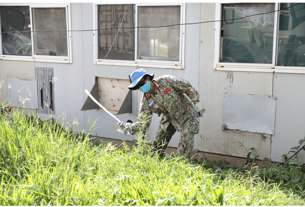 Những người lính mũ nồi xanh bắt 'đất cằn nở hoa' trên đất Abyei ảnh 9