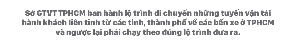 Lộ trình xe khách tuyến cố định đi, đến TPHCM ảnh 1