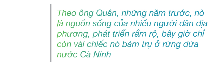 Quảng Ngãi: Độc đáo làm nò vây bắt cá, tôm trong rừng dừa nước Cà Ninh ảnh 16