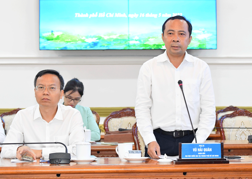 HCMC cooperating with VNU-HCMC for sustainable development ảnh 2