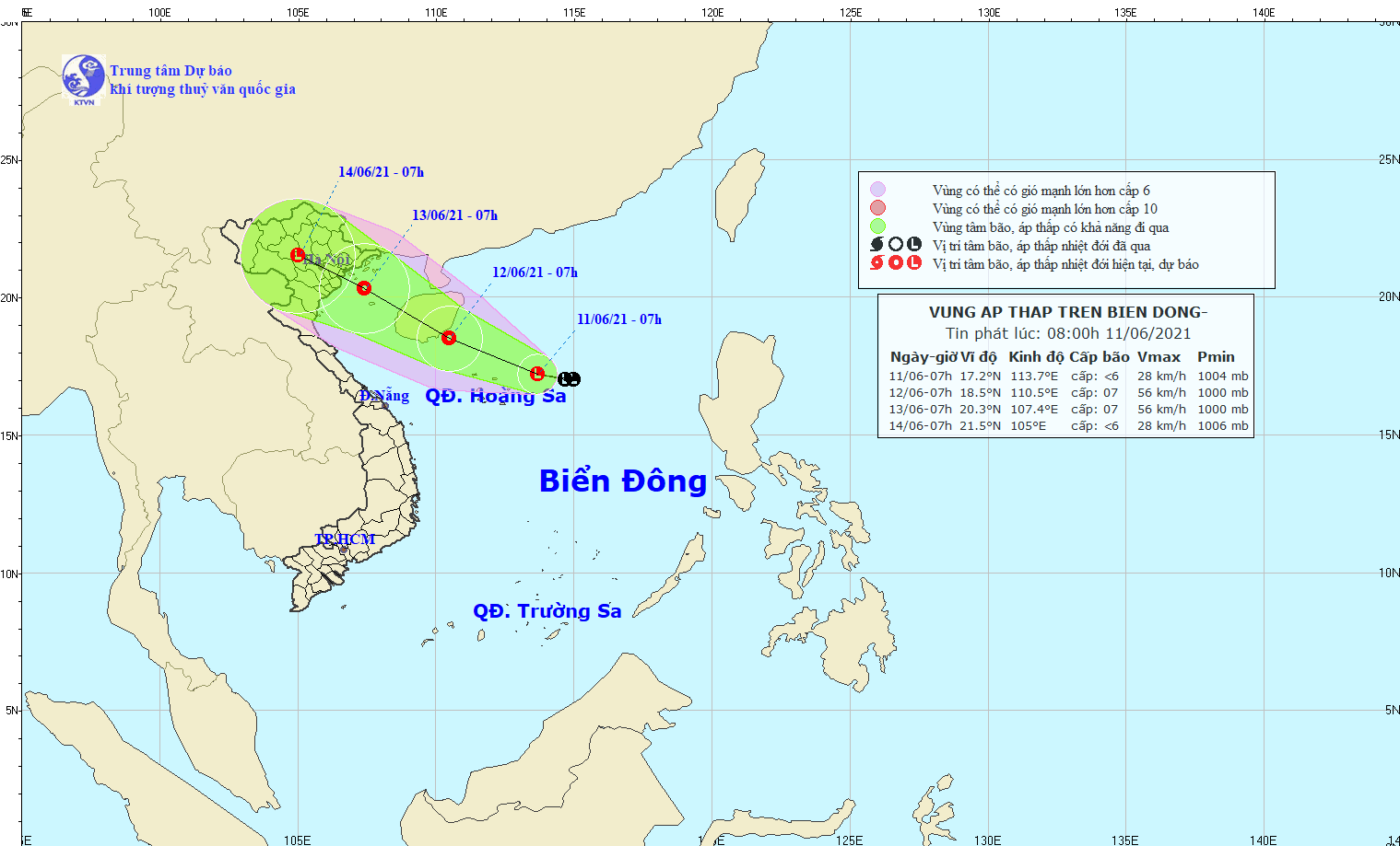 Tropical depression forecast to enter Northern region ảnh 1