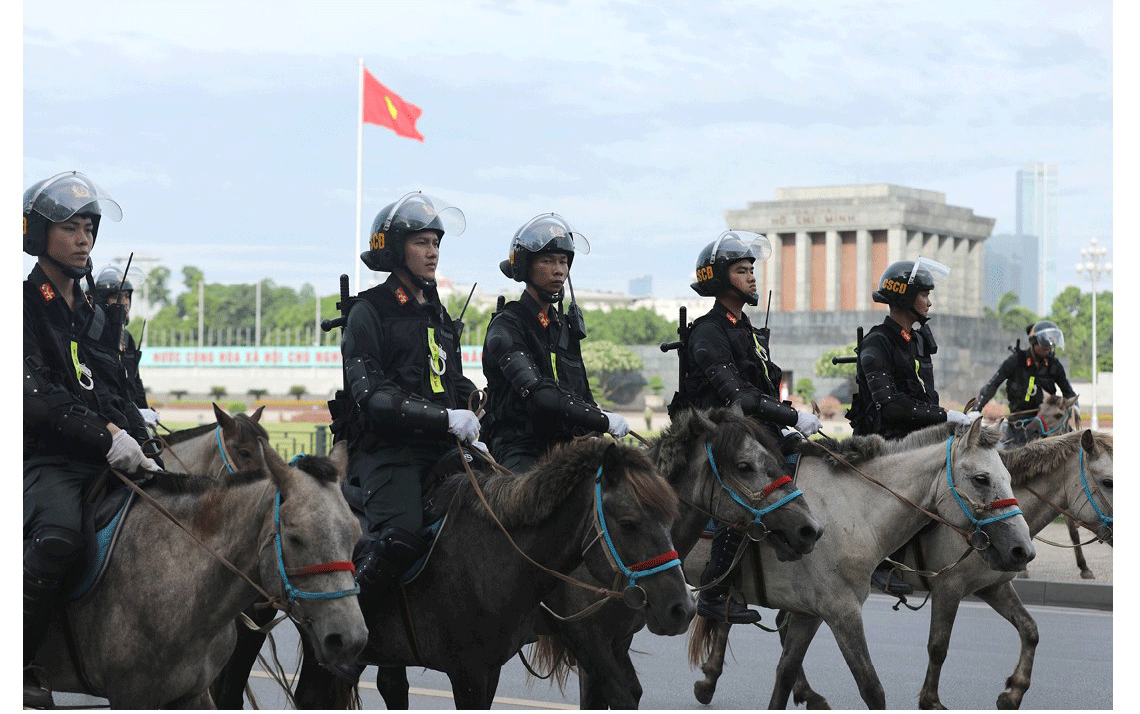 Cavalry Mobile Police Corps introduced for the first time to the public ảnh 1