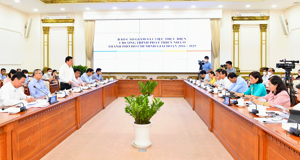 HCMC reviews land fund for construction of worker accommodation, social housing ảnh 1