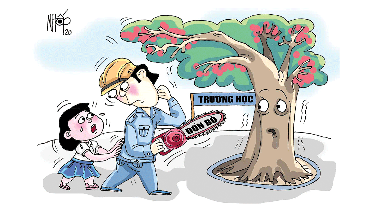 Biếm họa ảnh 1