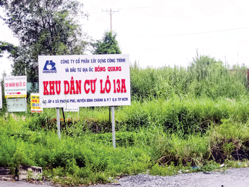Điểm mặt những dự án “rùa bò": Khu dân cư 10 năm vẫn là bãi cỏ ảnh 2