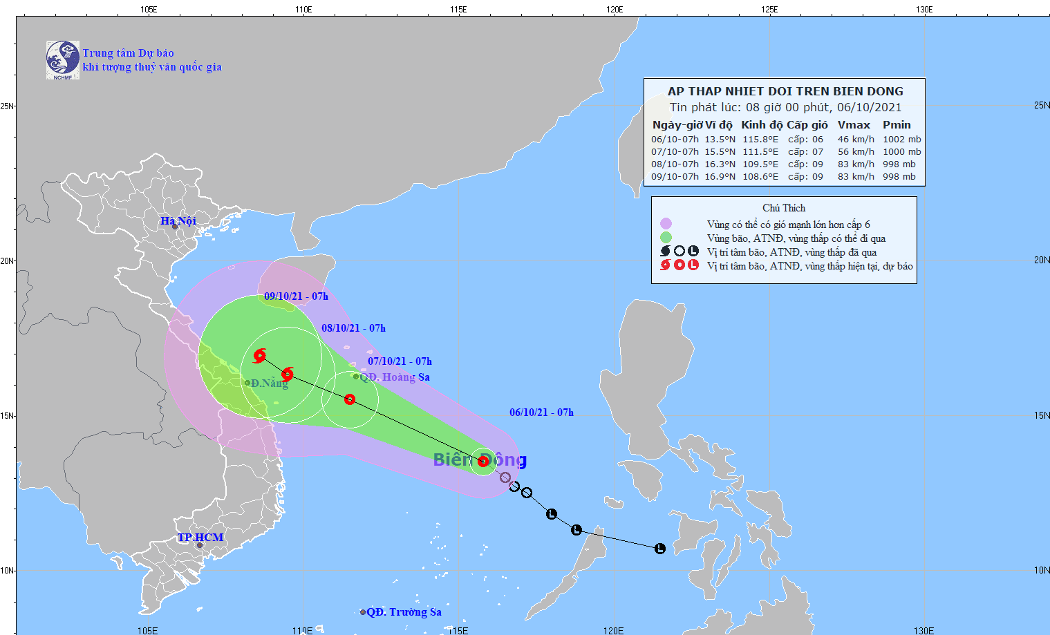 Áp thấp nhiệt đới trên Biển Đông có khả năng mạnh lên thành bão ảnh 1