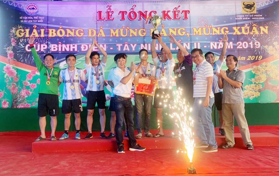 Cúp bóng đá Bình Điền Tây Ninh lần 2-2019: Báo Sài Gòn Giải Phóng đoạt Cúp đồng ảnh 4