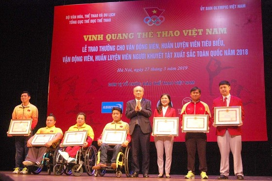 Vinh danh VĐV và HLV tiêu biểu năm 2018 ảnh 1