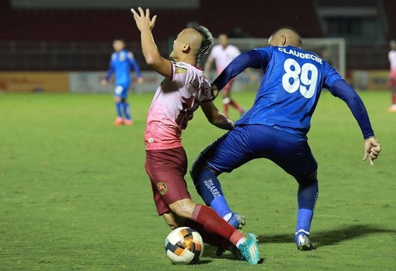 Chia điểm với Sài Gòn, Quảng Nam vẫn chưa biết thắng ở V-League 2019 ảnh 1