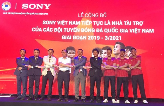 Sony tài trợ chính cho các đội tuyển Việt Nam ảnh 1