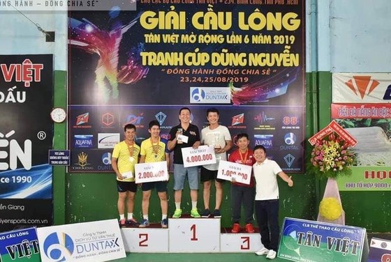 Giải cầu lông thiện nguyện Tân Việt – Cúp Dũng Nguyễn 2019: ảnh 1