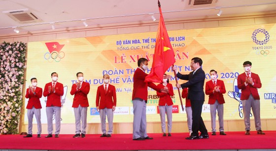 Thủ tướng Chính phủ Phạm Minh Chính động viên Đoàn thể thao Việt Nam tham dự Olympic Tokyo 2020 ảnh 2